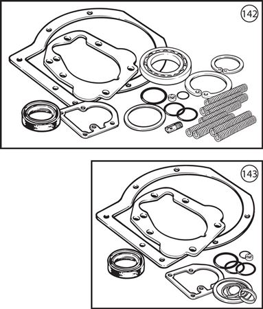 Triumph TR4A IRS-5/250 Overdrive Overhaul Kits