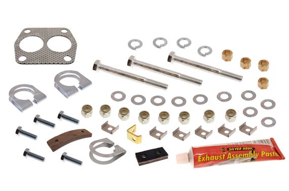 Triumph TR4A from CTC70489 Exhaust Fitting Kit - Cross Box Exhaust