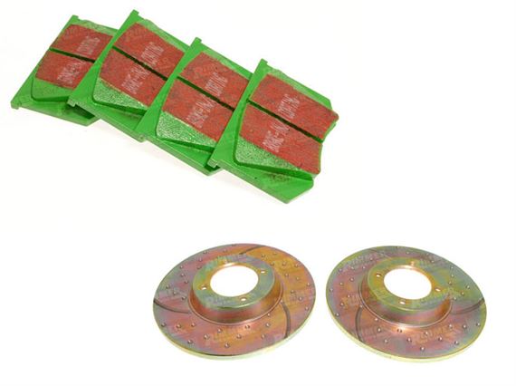 Triumph TR2-5 Uprated Discs and Pads