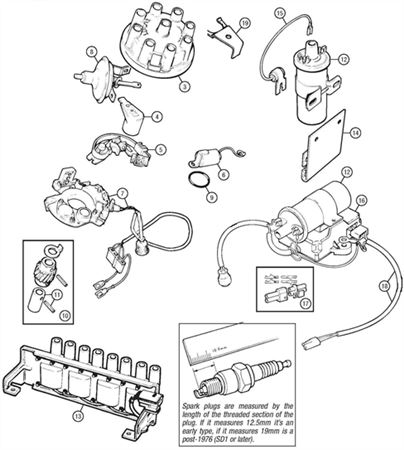 Rover V8 Ignition Components