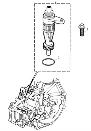 Rover 400/45/MG ZS Speedometer Drive - 1800 Petrol Manual