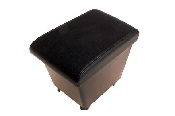 Cubby Box Armrest RHD/LHD Leather Black - LF1104BLACKBP - Britpart