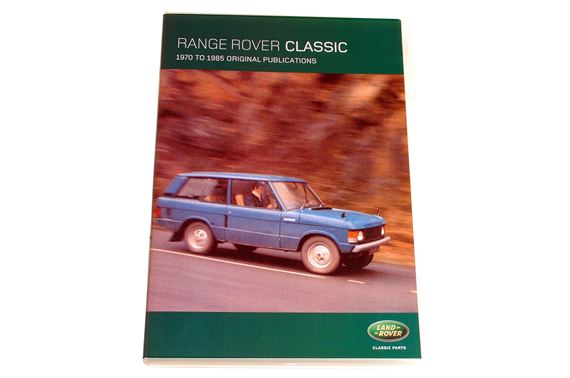 DVD - Original Technical Publications Range Rover Classic 1970-1995 - LHP1ISSUE1