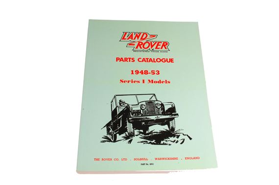Parts Catalogue Series I 1948-53 - LL1032 - Brooklands
