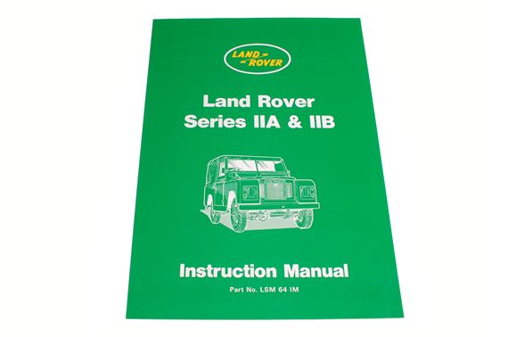 Owners Handbook Series IIa & IIb - LL1042