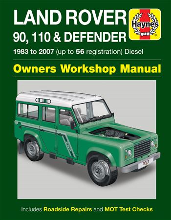 Workshop Manual 90/110 & Defender 83-07 - LL1049 - Haynes