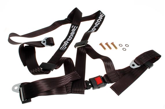 Harness 3 Point E Approved Black - LL1172 - Securon