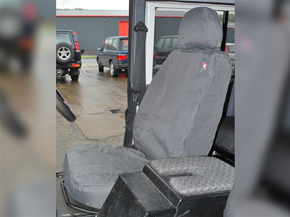 Waterproof Seat Covers Front Grey (pair) - LL1224BP07GREY - Britpart