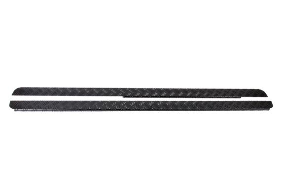 Chequer Plate Sill Cover (pair) 2mm Black - LL1263 - Aftermarket