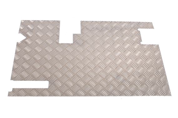 Chequer Plate - Loadspace Door Plate - Late Type - LL1268 - Aftermarket