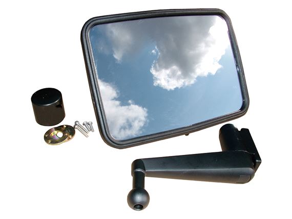 Mirror Head Flat & Arm Kit - LL1385BPSHORT - Aftermarket