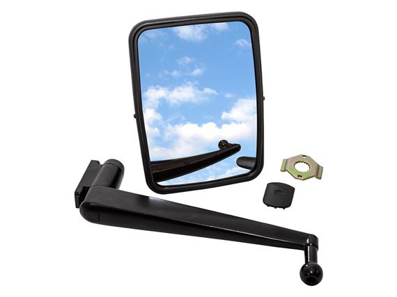 Mirror Head Convex & Arm Kit - LL1386BPLONG - Aftermarket
