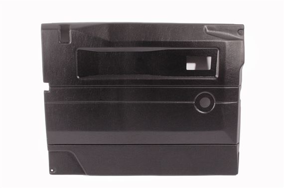 Front Door Card Manual Window LH Black (push button) - LL1417BLKPB - Aftermarket