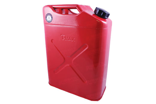 T-Max Red Jerry Can - 20 Litre Including Spout - Bearmach BR 1016D