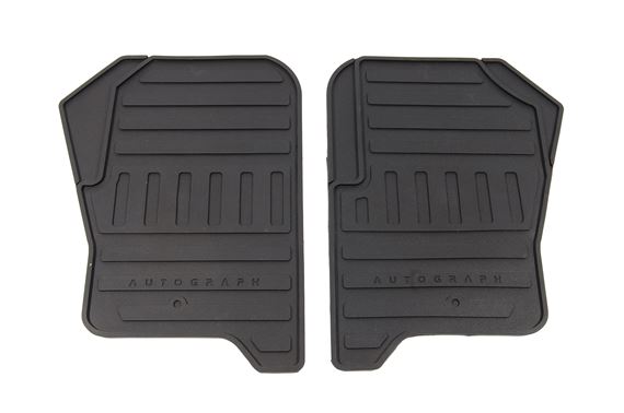 Rubber Mat Set RHD Front (pair) - LR006237FR - Aftermarket