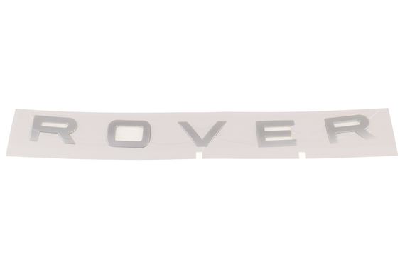 Rover Name Badge - Front - Atlas Silver - LR026395 - Genuine