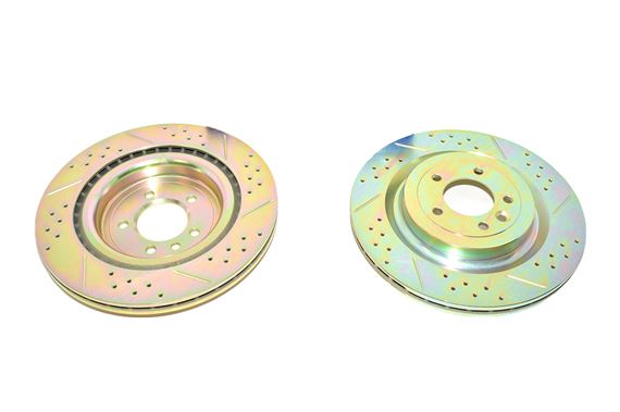 Brake Disc Rear Performance (pair) 365mm - LR189047BPUR - Britpart