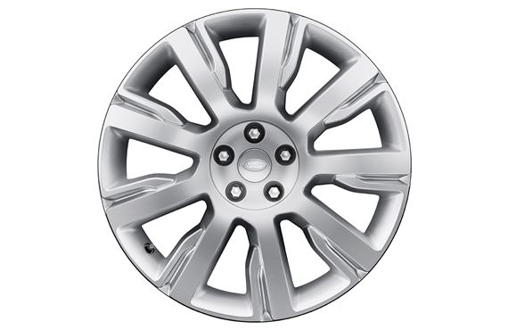 Alloy Wheel 9.5 x 21 Style 1 Silver Sparkle - LR081582 - Genuine