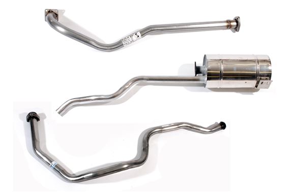 Stainless Steel Full Exhaust System - LHD - LR1005LHD