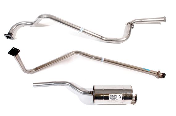 Exhaust System S/Steel LWB LHD - LR1012LHD - Aftermarket