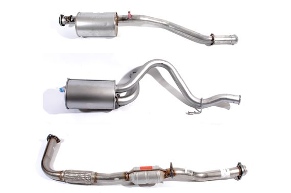 Exhaust System including CAT - LR1096MS - Genuine