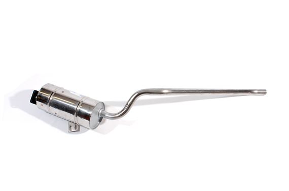 Exhaust Silencer & Tail Pipe S/S - LR24 - Aftermarket