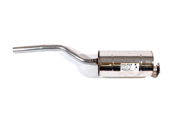 Exhaust Silencer & Tail Pipe S/S - LR29 - Aftermarket