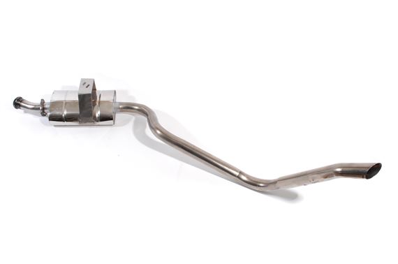 Exhaust Silencer & Tail Pipe S/S - LR53 - Aftermarket