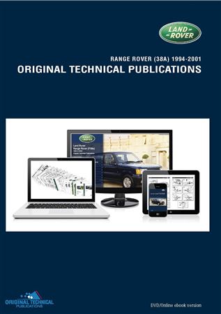 Digital Reference Manual - RR P38A 1994 to 2001 - LTP3005 - Original Technical Publications
