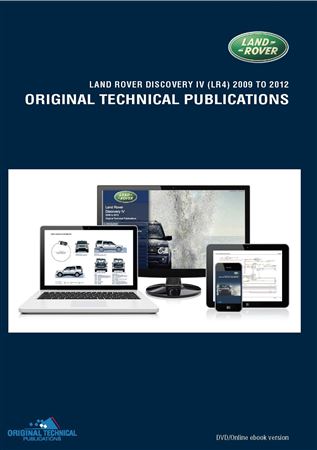 Digital Reference Manual - Discovery 4 2009 to 2012- LTP3017 - Original Technical Publications