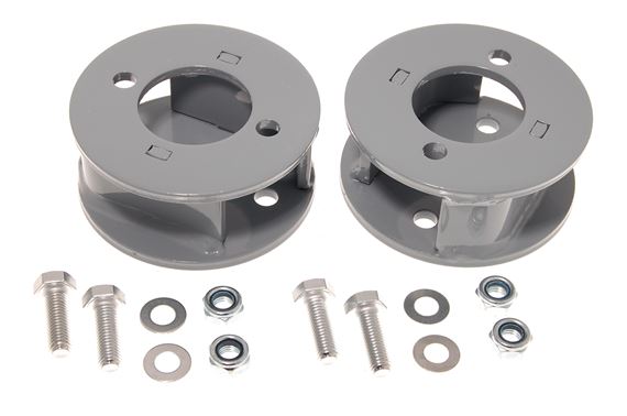 Spring Spacers 2" Front (pair) - RA2086BPFRONT - Britpart