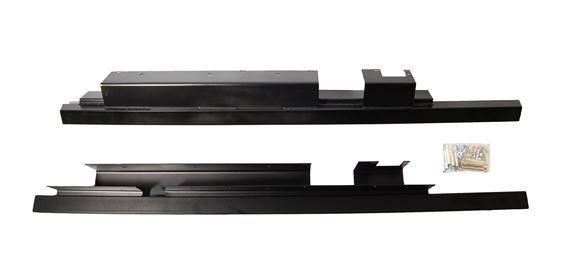 Rock Sliders (pair) Galvanised Black - RD1124TFD2 - Aftermarket