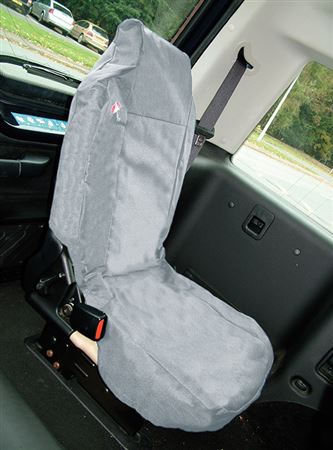 Seat Cover Inward Facing (pair) Grey - RD1238BPGREY - Britpart