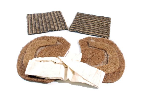 Front Seat Pad Kit - Hairmat - for 2 Seats - RF4059