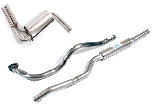 Stainless Steel Single Sports Exhaust System - GT6 Mk3 - RG1024SPORT