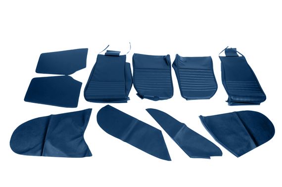 Triumph GT6 Leather Seat Cover Kit - Midnight Blue - RG1200BLUEMID