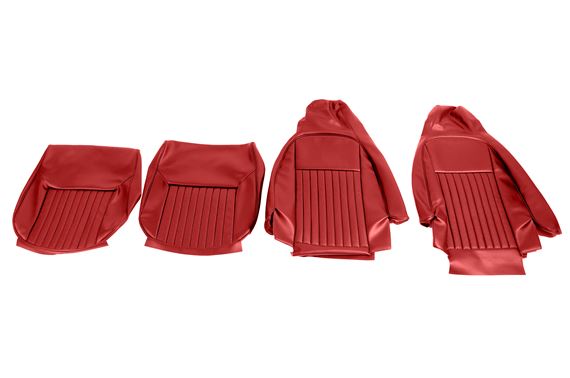 Leather Seat Cover Kit - Red - RG1228RED