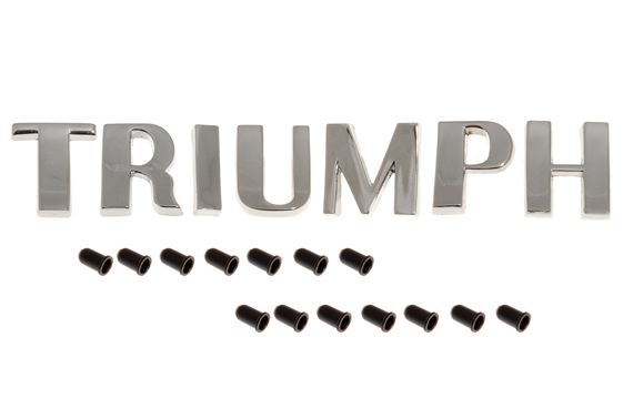 Triumph Letter Set - Including Clips - RL1402K