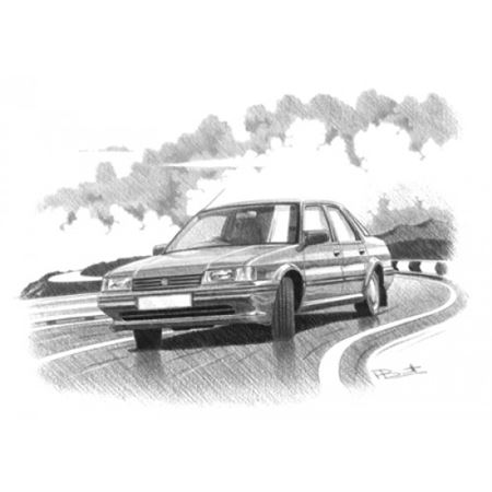 MG Montego EFi Personalised Portrait in Colour - RP1627COL