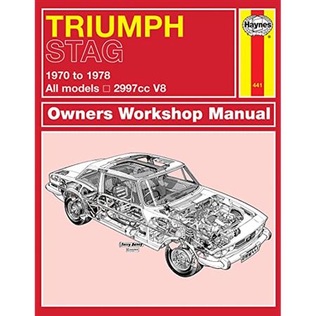 Haynes Workshop Manual - Triumph Stag (70-78) up to T