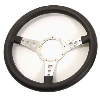 Moto-Lita Steering Wheel - 14 inch Leather - Dished - RS1577