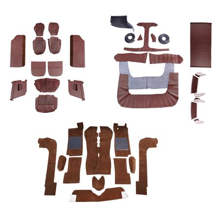 Interior Trim Kit - Full Leather - Mk1 UK RHD - Chestnut - RS1656CHESTNUT