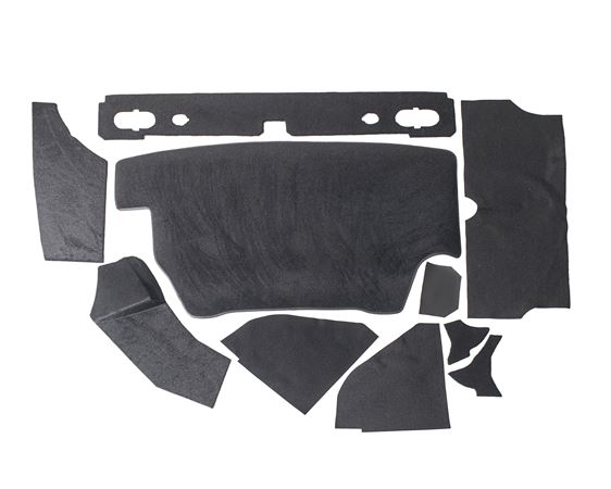 Boot Trim Kit Complete - Fully Trimmed - Ready To Fit - Black - Tufted - RS1763
