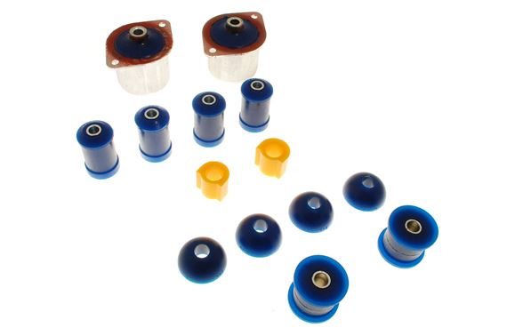 Front and Rear Suspension Bush Partial Kit - Polyurethane - 14 Bushes - RS2010POLY