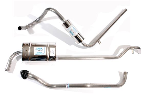 Stainless Steel Standard Full Exhaust System - 1300 - RT1161SS
