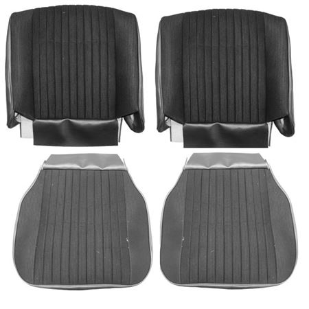 Seat Kit - Front - Dolomite 73-80 - Black - RT1306BLACK