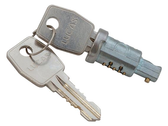1 Barrel & 2 Keys Less Steering Lock - RTC3022LUCAS - Lucas Classic