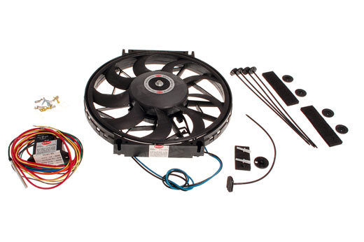 Kenlowe 10 inch Suction Cooling Fan Kit 12v for Triumph TR2-3A - RW3037S