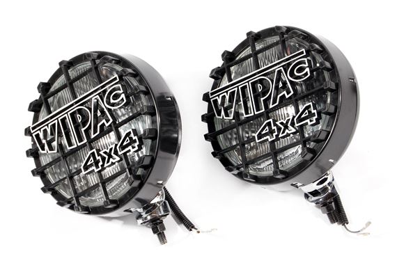 Driving Lamps Round 8" (pair) Black - RX1512 - Wipac