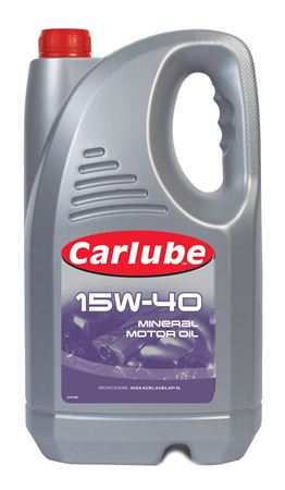 Oil - 15W-40 Mineral - 4.55 Litres - RX1904 - Carlube